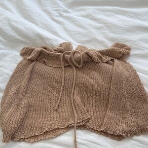 free people knit tube top